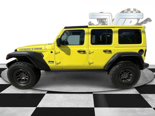 High Velocity Clearcoat 2022 Jeep Wrangler Unlimited High Tide 4x4