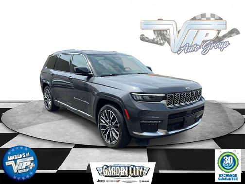 Diamond Black Crystal Pearlcoat 2023 Jeep Grand Cherokee L Summit Reserve