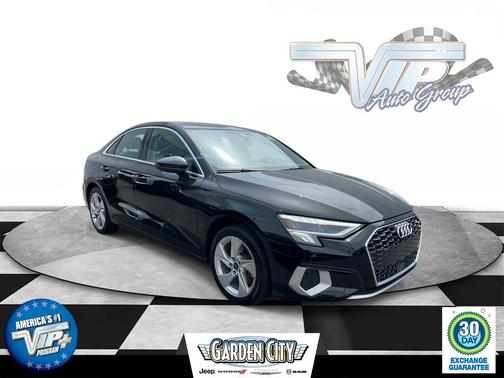 Black 2024 Audi A3 Premium