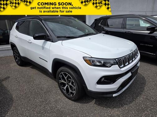 Bright White Clearcoat 2025 Jeep Compass Limited
