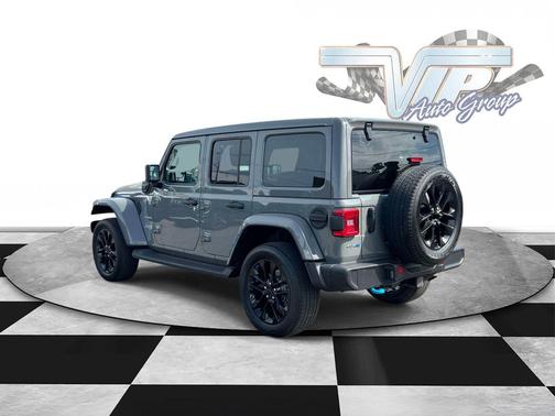 Sting-Gray Clearcoat 2023 Jeep Wrangler 4xe Sahara
