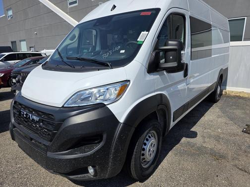 Bright White Clear-Coat Exterior Paint 2026 RAM ProMaster 3500 High Roof