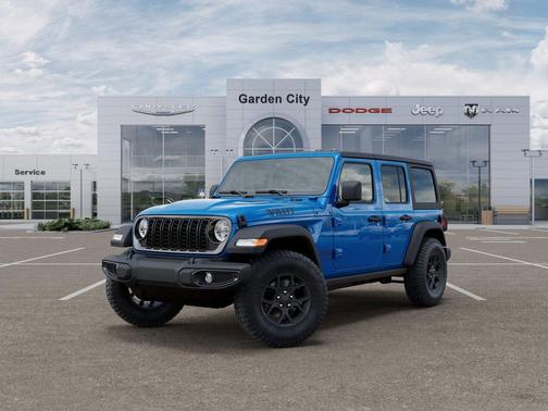 Hydro Blue Pearl-Coat Exterior Paint 2026 Jeep Wrangler Willys