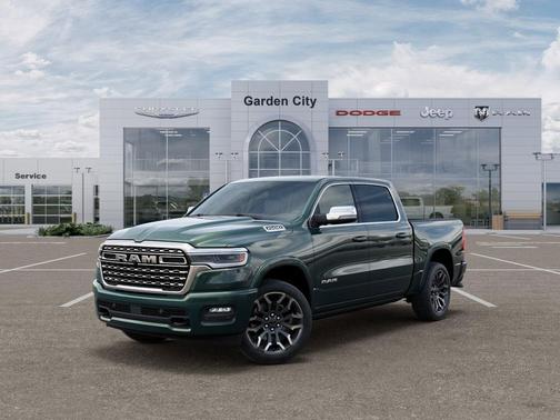 Serrano-Green Metallic Exterior Paint 2026 RAM 1500 Longhorn