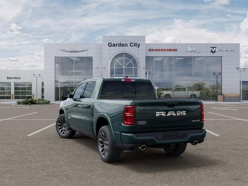 Serrano-Green Metallic Exterior Paint 2026 RAM 1500 Longhorn