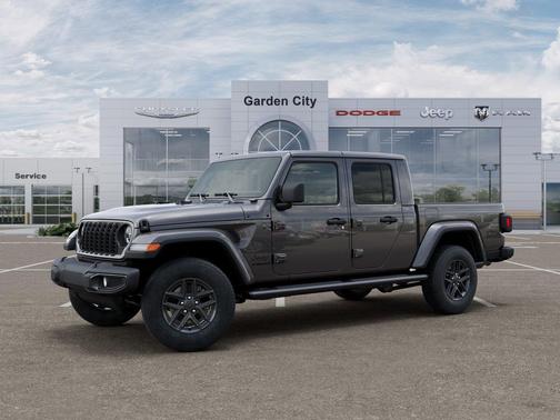 Granite Crystal Metallic Clear-Coat Exterior Paint 2026 Jeep Gladiator Sport S