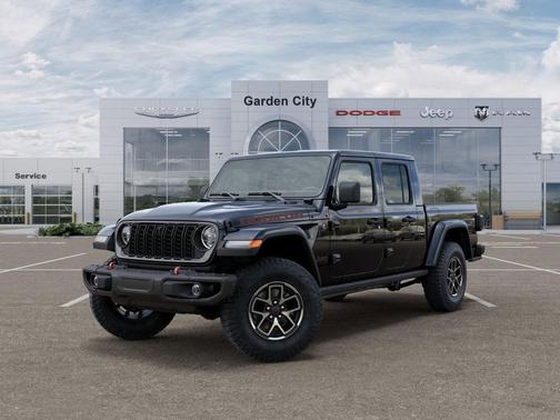 Black Clear-Coat Exterior Paint 2026 Jeep Gladiator Rubicon
