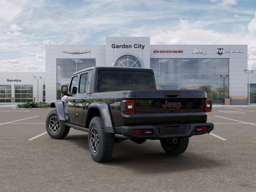 Black Clear-Coat Exterior Paint 2026 Jeep Gladiator Rubicon
