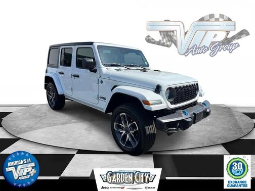 Bright White Clearcoat 2024 Jeep Wrangler 4xe Sport S
