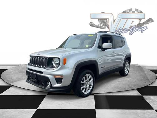 Glacier Metallic Clearcoat 2021 Jeep Renegade Latitude