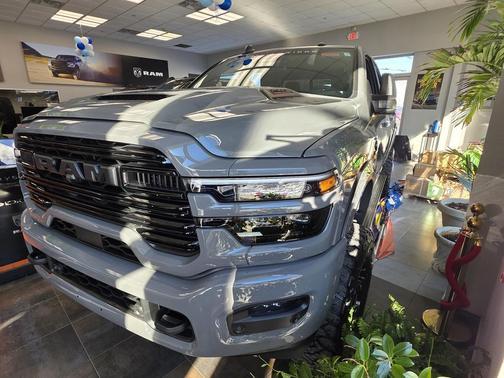 Ceramic Gray Clear-Coat Exterior Paint 2026 RAM 2500 Laramie Crew Cab 4x4 6'4' Box