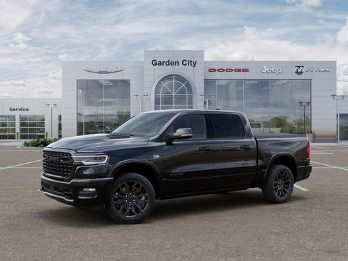 Diamond Black Crystal Pearl-Coat Exterior Paint 2026 RAM 1500 Limited