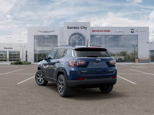 Fathom Blue Pearl-Coat Exterior Paint 2026 Jeep Compass Limited