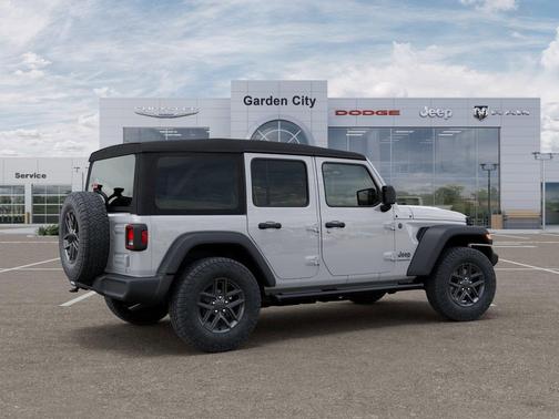 Bright White Clear-Coat Exterior Paint 2026 Jeep Wrangler Sport S