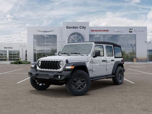 Bright White Clear-Coat Exterior Paint 2026 Jeep Wrangler Sport S