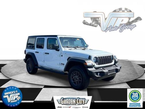 Bright White Clearcoat 2026 Jeep Wrangler Sport S