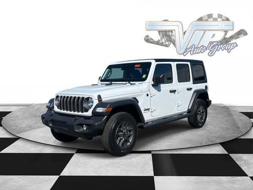 Bright White Clearcoat 2026 Jeep Wrangler Sport S