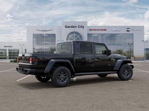 Black Clear-Coat Exterior Paint 2026 Jeep Gladiator Sport S