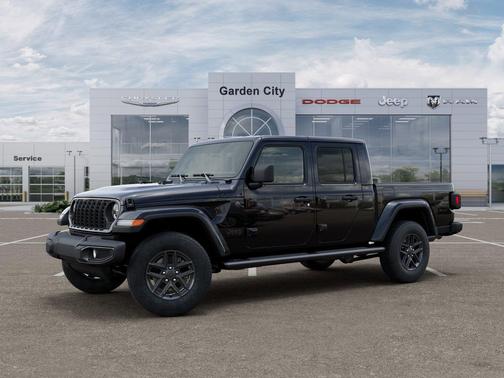 Black Clear-Coat Exterior Paint 2026 Jeep Gladiator Sport S