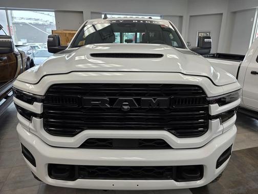 Bright White Clear-Coat Exterior Paint 2026 RAM 2500 Laramie Crew Cab 4x4 6'4' Box