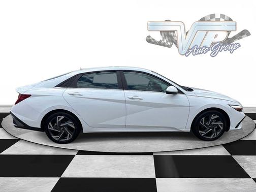 Serenity White 2025 Hyundai ELANTRA SEL