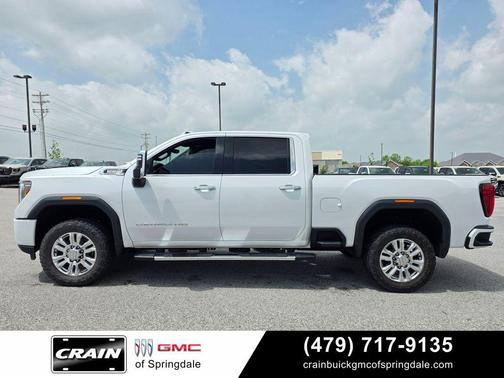 White Frost 2021 GMC Sierra 2500 Denali Ultimate