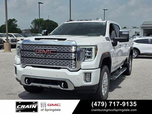 White Frost 2021 GMC Sierra 2500 Denali Ultimate