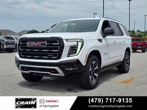 Summit White 2026 GMC Yukon 4WD AT4