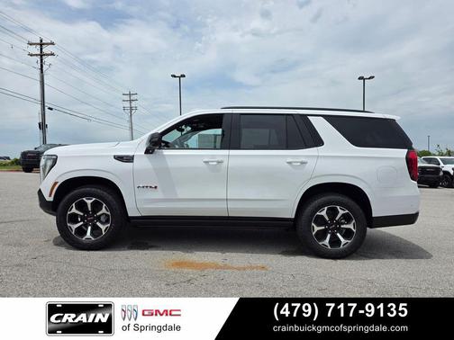 Summit White 2026 GMC Yukon 4WD AT4