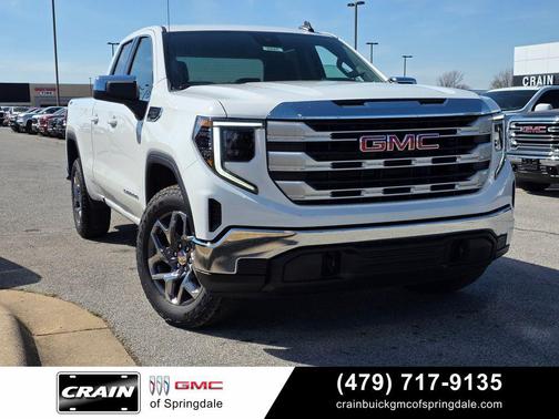 Summit White 2026 GMC Sierra 1500 SLE