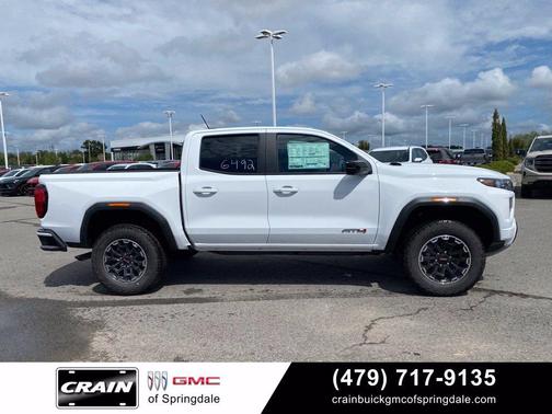 Summit White 2026 GMC Canyon AT4