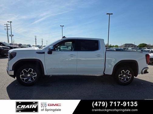 Summit White 2026 GMC Sierra 1500 SLE