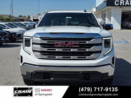 Summit White 2026 GMC Sierra 1500 SLE