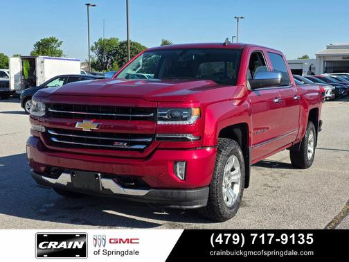 Red Tintcoat 2018 Chevrolet Silverado 1500 LTZ