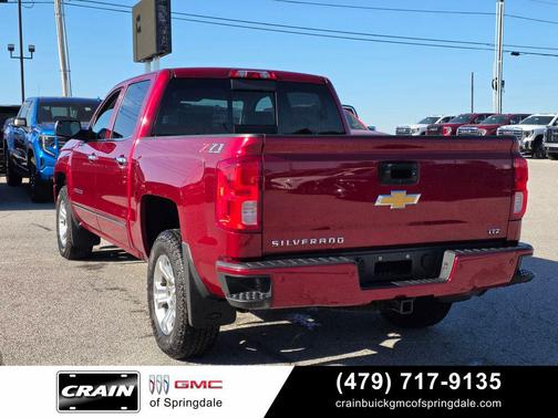 Red Tintcoat 2018 Chevrolet Silverado 1500 LTZ
