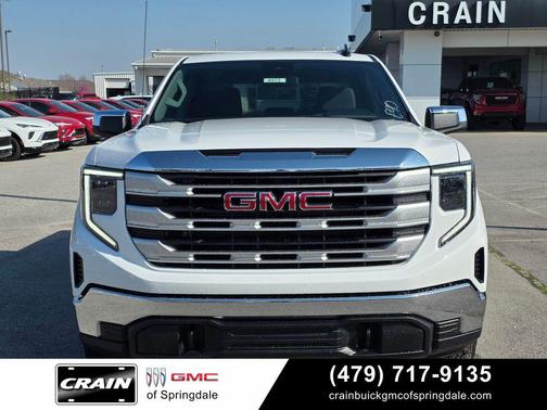 Summit White 2026 GMC Sierra 1500 SLE