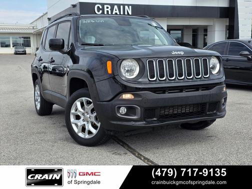 Black 2018 Jeep Renegade Latitude