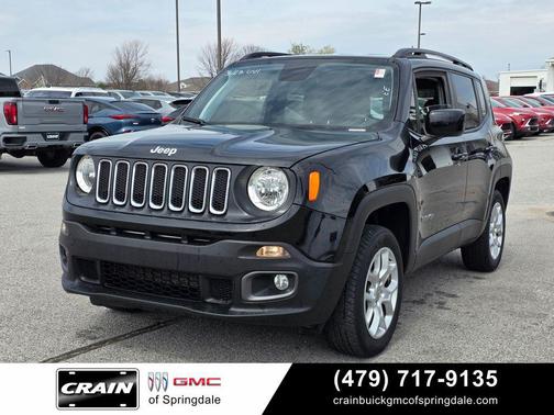 Black 2018 Jeep Renegade Latitude