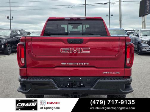 Volcanic Red 2026 GMC Sierra 1500 AT4X