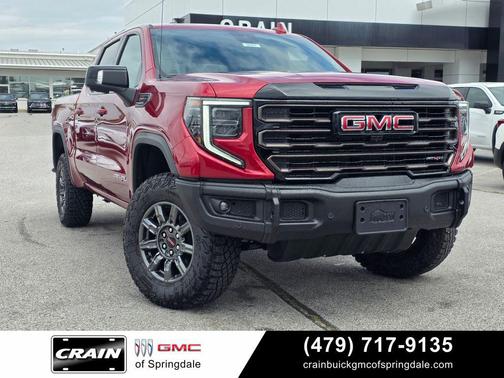 Volcanic Red 2026 GMC Sierra 1500 AT4X
