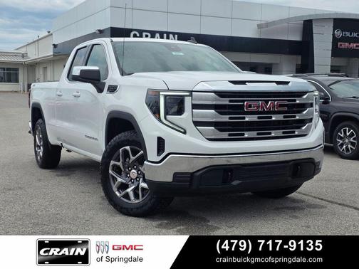 Summit White 2026 GMC Sierra 1500 SLE