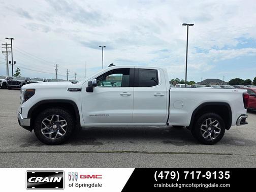 Summit White 2026 GMC Sierra 1500 SLE