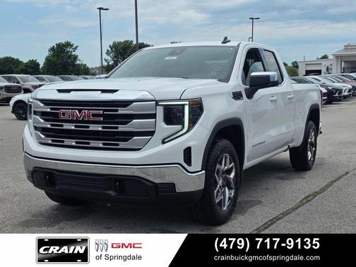 Summit White 2026 GMC Sierra 1500 SLE