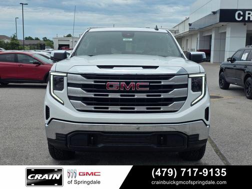 Summit White 2026 GMC Sierra 1500 SLE