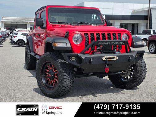 Firecracker Red Clearcoat 2020 Jeep Gladiator Sport S