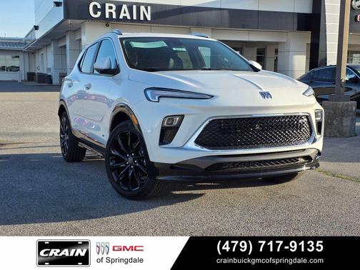 Summit White 2026 Buick Encore GX Sport Touring