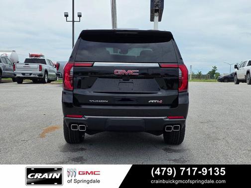 Onyx Black 2026 GMC Yukon 4WD AT4
