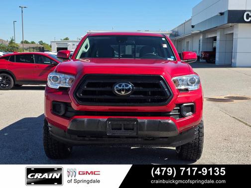 Barcelona Red Metallic 2023 Toyota Tacoma SR