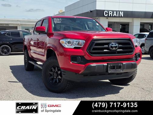 Barcelona Red Metallic 2023 Toyota Tacoma SR