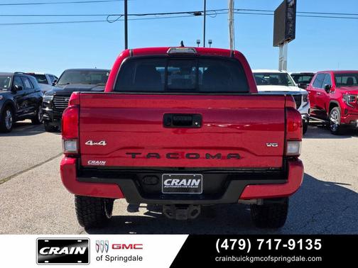 Barcelona Red Metallic 2023 Toyota Tacoma SR